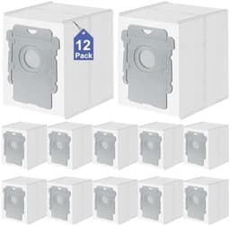 PromoHome 12 Stuks Vervangende Stofzakken Geschikt voor voor iRobot Roomba i7 i7+, i8, i8+, i3, i3+, i4, i4+, i6, i6+, s9, s9+ Plus 10 Max 105 705 Vac — thumbnail 1