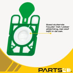 40 stofzuigerzakken PARTS4® geschikt voor Numatic NVM 1CH 1B/C -40 stuks- | Extra sterk & hoge filtratie dankzij 5 lagen | O.a geschikt voor Numatic Henry, Hetty, James, PPR-240, 604015 Hepa-Flo — thumbnail 5