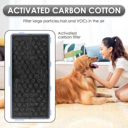Vervangende HEPA-filters voor Miele Guard GN Hycean3D stofzuigers S8340/C2/C3/S6 S1/L1 Compact C1/Complete C2 - Inclusief 3 HEPA-filters 3 Airclean-uitlaatfilters en 3 motorafdekkingen Verpakking van 9 — thumbnail 3
