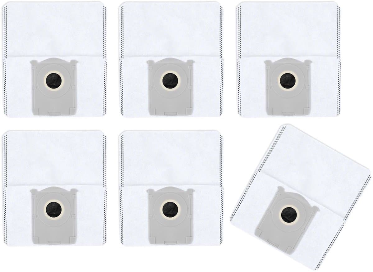 Ecovacs Deebot X8, X9, T30C, T50 en T80 Stofzakken (6 Stuks, Plus.Parts® alternatief voor DDB030041) — afbeelding 1