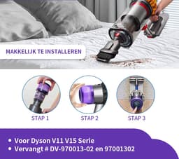 Replacements® HEPA filters geschikt voor Dyson V11 en V15 - 4 stuks — thumbnail 5