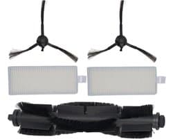 Stofzuiger Vervangingsonderdelen Set voor Tapo RV30 Plus RV30 RV10 Plus RV10 - Zijborstels, Rolborstel en Filters