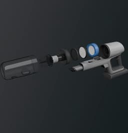 Geschikt voor AEG ASKW4 Performance Kit (filterset voor 1 jaar, 2 motorvoorfilters, 1 hygiënefilter, wasbaar, regelmatige filtervervanging, verbeterde zuigkracht, compatibel met AEG 8000 draadloze stofzuiger, zwart) — thumbnail 2