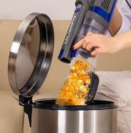 DualForce 680W – Snoer Stofzuiger 60KPa – 7m Kabel – HEPA Filter – Dubbele Handgreep – 800ml Stofreservoir – Voor Harde Vloeren & Tapijt – Stil & Krachtig – Oranje — thumbnail 3