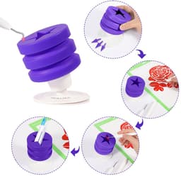 Flexibele Vinyl Schroot Opvanger met Zuignap voor Hobby en Crafting — thumbnail 4