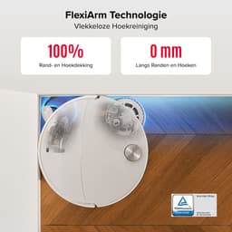 Roborock Qrevo Curv 2 Pro-Robotstofzuiger Met Dweilfunctie-25.000 Pa-7,98 cm Ultraslank Ontwerp-Dweilen met warm water-Reactieve AI-Obstakelherkenning-100℃ Heetwaterwas-Zelfreinigend-Automatische droging-Slimme spraakassistent — thumbnail 3