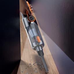 Autostofzuiger, snoerloze handheld, 17000PA, 2-in-1 stofzuiger en luchtpomp, Type-C-oplader, geschikt voor het reinigen van de auto en het verwijderen van dierenharen (oranje). — thumbnail 2