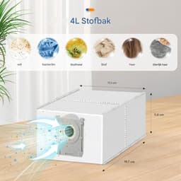 GELLDG 20-delige accessoirekit geschikt voor Ecovacs Deebot X9 PRO Omni / X11 PRO Omni robotstofzuigers - inclusief 1 hoofdborstel, 6 stofzakken, 2 dweilborstels, 4 filters, 6 zijborstels en 1 reinigingsborstel — thumbnail 5