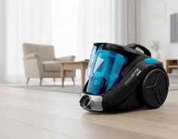 Compact Power XXL 750W Zakloze Stofzuiger – Mono-Cycloon Filter – 8,8 m Actieradius – Vloer-, Meubel- en Kierenzuigmond – Hygienisch Filter – Telescopische Zuigslang – Lichtgewicht en Ergonomisch – Hard Vloeren & Tapijt — thumbnail 2