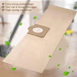 10x Stofzuigerzakken - Geschikt voor Karcher WD3 - MV3 A 2204 6.959-130.0 se4001 - Premium stofzuigerzakken — thumbnail 3
