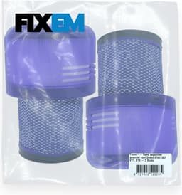 Fixem® - Geschikt voor Dyson V11, V15 97001302 - Stofzuiger filter - Rond filter - Wasbaar filter- 2 Stuks — thumbnail 4