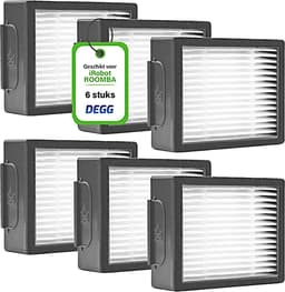 DEGG® - Hepa Filter - Geschikt voor iRobot Roomba - i1 i3 i3+ i4 i4+ i5 i5+ i6 i6+ i7 i7+ i8 i8+ e5 e6 e7 - Jaarpakket - VOORDEEL-VERPAKKING - 6 STUK(S) — thumbnail 1