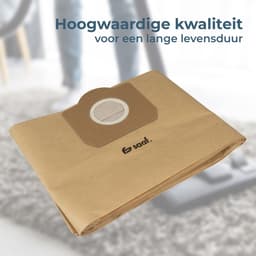 Stofzuigerzakken - Geschikt voor Kärcher - 5 Stuks - Geschikt voor Kärcher 6.959 - 130.0 - WD3 - Stofzuigerzak - van Saaf — thumbnail 2