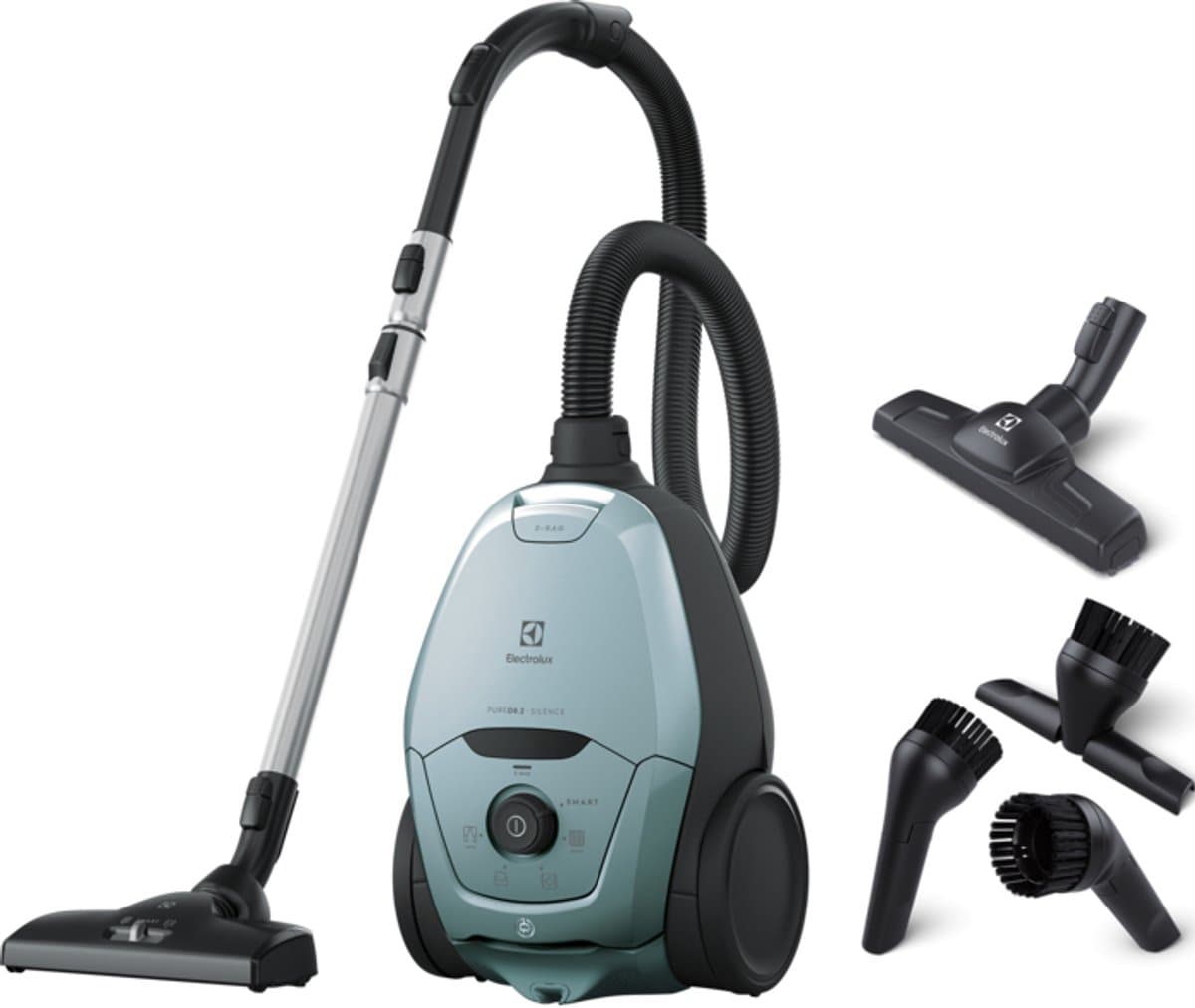 Electrolux PD82-4MB 3,5 l Cilinderstofzuiger Droog 600 W Stofzak - Misty Blue — afbeelding 1