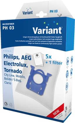Philips AEG Electrolux Tornado Variant PH03 - Stofzuigerzakken — thumbnail 1