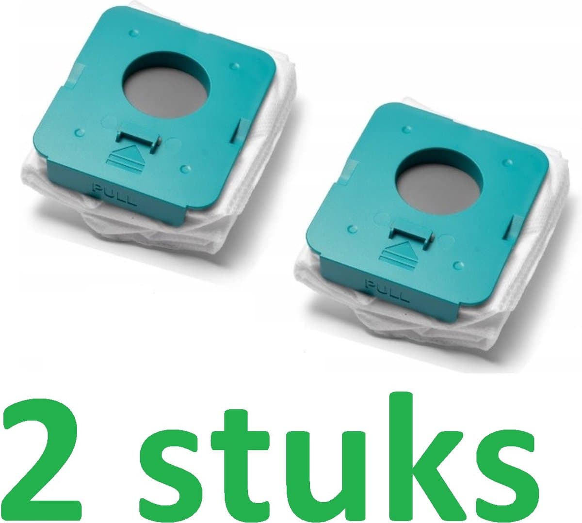 2 x Zak - stofzak voor schoonmaakstation SAMSUNG BESPOKE JET - Hoogwaardige vervanging - VCA-ADB952 - Synthetische microvezelzak voor stof, vuil voor schoonmaakstation - het onderdeelnummer van het origineel is: Samsung VCA-ADB952 — afbeelding 1