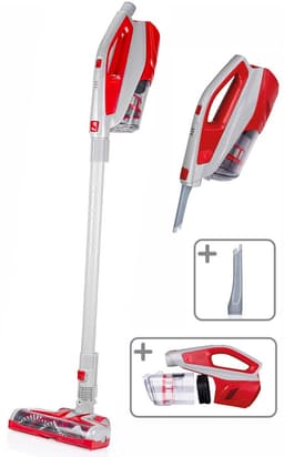 Dirt Devil Steelstofzuiger Draadloos DD9003 – 2-in-1 Draadloze Stofzuiger en Kruimeldief – Geschikt voor Dierenharen - Zonder Zak – Op Accu – Krachtig – Lichtgewicht - Incl. Opzetstukken — thumbnail 1