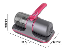 RM Store® - Draadloze Kruimeldief - Handstofzuiger - Mini Stofzuiger - Banken - Bedden - Grijs - 250 ML - 29 x 26 x 18 cm. — thumbnail 5
