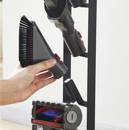 Houder Standaard Geschikt voor Dyson V15 / V11 / V10 / V9 / V8 / V7 / V6 Steelstofzuiger - Opberg Rek - Zwart — thumbnail 2