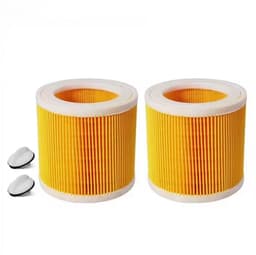 BukkitBow - Set van 2 HEPA Filters Geschikt voor Kärcher WD & MV Serie - Compatibel met WD1, WD2, WD3, MV2, MV3 en meer - Hoogwaardige Luchtfiltratie - 2 Stuks — thumbnail 1