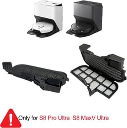 Geschikt voor Toepasbare 2-pack waterfilter en 1-pack reinigingsborstel - Vervangende onderdelen compatibel met Roborock S8 Pro Ultra Mop Auto Wasch Dock Station (alleen compatibel met S8 Por Ultra, niet voor alle — thumbnail 5