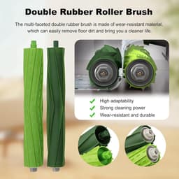PolkaHome® Vervangingsset geschikt voor iRobot Roomba Combo J7+/J9+/10 Max – 2 hoofdborstels, 4 zijborstels, 4 HEPA-filters, 4 stofzuigerzakken, 1 schroevendraaier, 1 2-in-1 borstel en mesje – accessoires & onderdelen — thumbnail 3