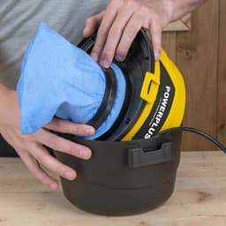 Powerplus elektrische stofzuiger nat-droog POWX318 - 750W stofzuiger werkruimte, huis, tuin, auto - 4l tank - met 2 acc. — thumbnail 5