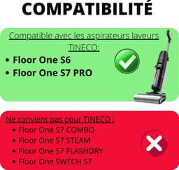 Filter geschikt voor Tineco Floor One S6 / Floor One S7 PRO [Set 4] Vervangingsfilter stofzuiger — thumbnail 5