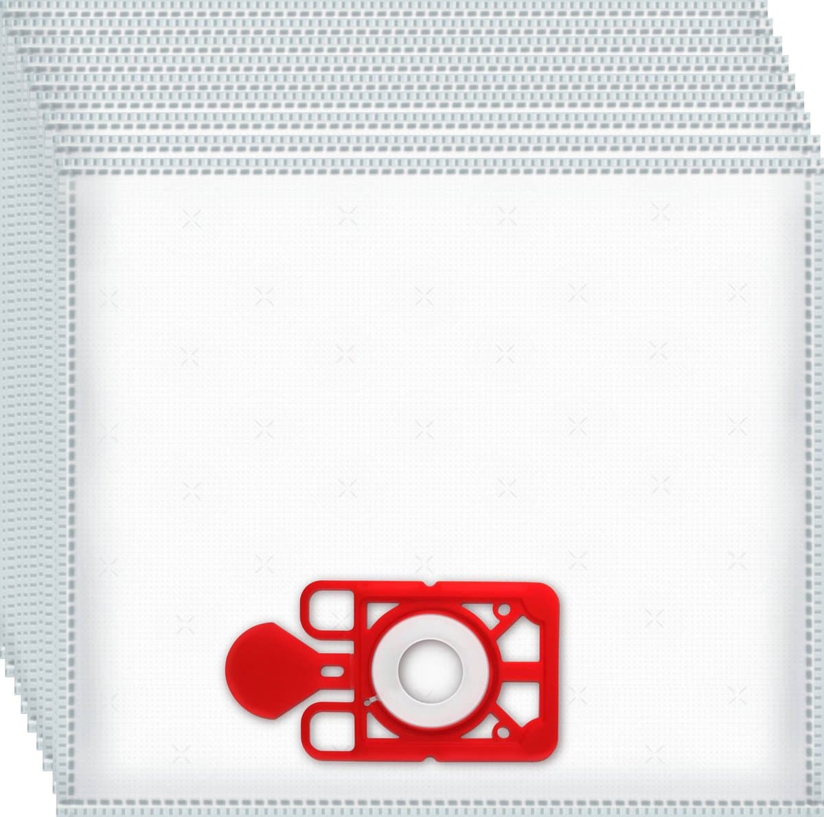 10x Dparts NVM-1AH stofzuigerzakken geschikt voor Numatic - 6 liter HepaFlo stofzak voor Henry en Hetty Compact stofzuiger - nr. 604011 — afbeelding 1