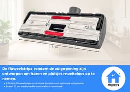 Kleanburg® - Universeel - Combi Zuigmond - 1 Stofzuigervoet - 1 Reduceerring — thumbnail 3