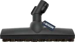 SQOON® Parketborstel natuurhaar – Geschikt voor alle Miele types o.a. C1, C2, C3 series en meer + kliksluiting en parkeerstand houder - 35mm — thumbnail 5