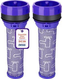 DEGG® - Pre Filter Geschikt voor Dyson DC39, DC37, DC33, DC28C en DC53 - Motorfilter - Stofzuigerfilter - Wasbaar - Premium Kwaliteit - 2 STUK(S) — thumbnail 1