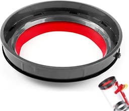 Deksel cover klep geschikt voor Dyson V10 - Afdichtring - Vervanging onderdeel sluiting - stofzuigerreparatieonderdeel — thumbnail 1
