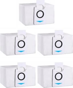 5 x stofzakken geschikt voor de Ecovacs Deebot X1 OMNI / T10 OMNI / X1 TURBO - Vuilafvoerzakken - Grote Capaciteit Stofzuigerzak - Hoogwaardige vervanging - Compatibel met model: Ecovacs: Deebot X1 OMNI T20 OMNI T10 OMNI X1 Turbo -5 stuks afvalzak — thumbnail 4