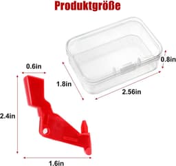 Golden crown - Versterkte Trigger Schakelaar Knop - Verbeterde Power Button - Ideaal voor Stofzuiger - Geschikt voor Dyson V11 V10 V15 - Duurzaam en B — thumbnail 5