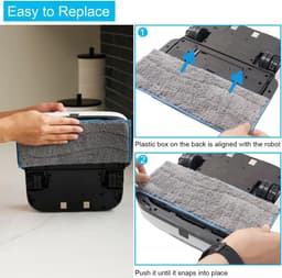 Onderhoud en reinigings accessoires - Geschikt voor iRobot Braava Jet M6 M6134 robotstofzuiger- 4 stuks — thumbnail 2
