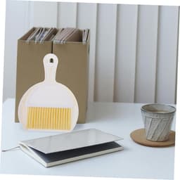 Kruimelveger Set - Kleine Bezem - Tafel Schoonmaken - Ergonomisch Ontwerp - 21 cm - Meerdere Kleuren — thumbnail 4