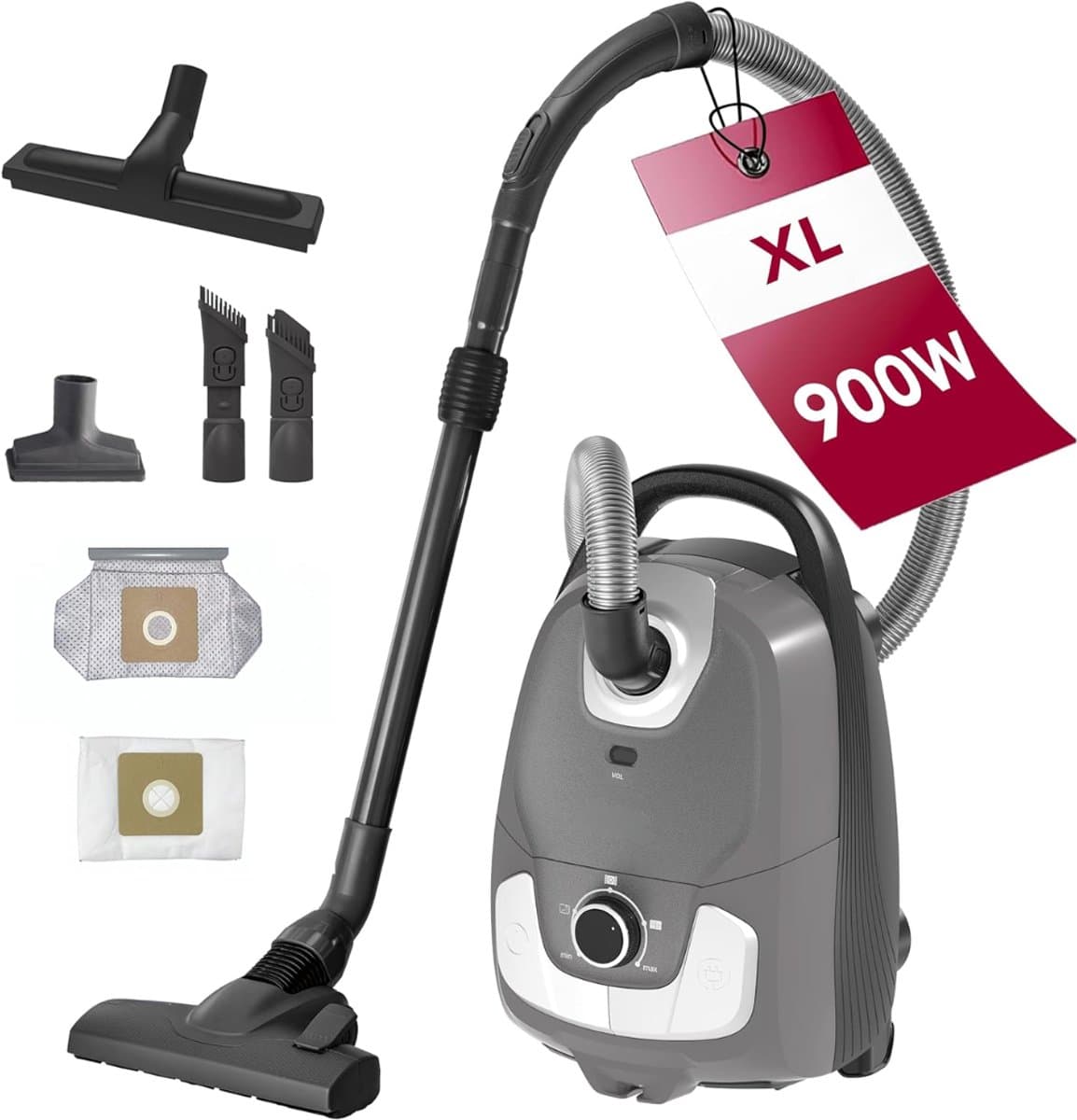 Nexvo® Karcher - Karcher Stofzuiger - Bouwstofzuiger - Festool Stofzuiger - Bouwstofzuiger Zonder Zak - Zwart - 33cm x 31cm x 53cm — afbeelding 1