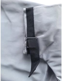 Vacuüm Opvangzak - Bladblazer Tas - Tuinonderhoud - Exacte Model Fit - 24 x 24 x 3 cm - Zwart — thumbnail 2