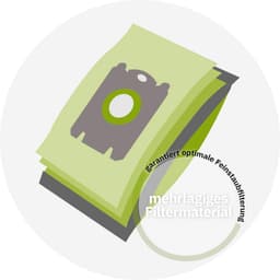 Stofzuigerzakken - Stofzakken - Schoon Huis - Inclusief Microfilter - 4 Liter Capaciteit - Wit — thumbnail 3