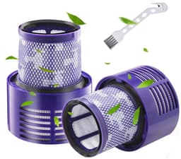 V10-filter voor Dyson - vervangend stofzuigerfilter voor Dyson V10 Cyclone-serie/Absolute/Animal/Motorhead/Total Clean - SV12 draadloze stofzuiger - vervangend onderdeelnummer 969082-01 — thumbnail 1