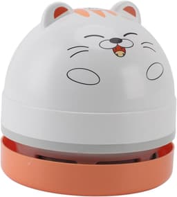 Mini Bureau Stofzuiger - Draagbaar Apparaat - Snelle Schoonmaak - Afneembare Mondstuk - 13 cm Hoog - Kat — thumbnail 5
