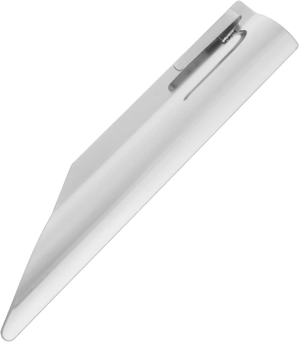 Kruimelveger Roestvrijstaal - Tafelkrabber - Snel Kruimels Verwijderen - Gladde Afwerking - 14 x 8.5 cm - Zilver — afbeelding 1