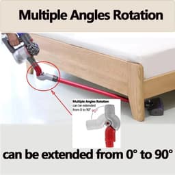 Flexibele adapter Geschikt voor Dyson V7/V8/V10/V11 lichtgewicht stofzuigers, buigbare onderdelen voor lichtgewicht stofzuigers, snelkoppeling voor de onderste adapter. — thumbnail 2