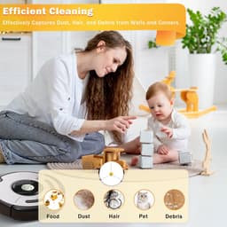 8 zijborstels als accessoire geschikt voor iRobot robotstofzuigers uit de 800- en 900-serie. — thumbnail 2