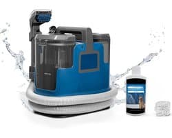 RUX® Vlekkenreiniger - Vlekkenreinigers - Tapijtreiniger Machine - Vlekkenreiniger Bank - Blauw - 34cm x 23cm x 36cm