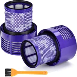 2 stuks V10-filters voor Dyson - Vervangend filter voor de Dyson V10 Cyclone Series Absolute Animal Motorhead Total Clean stofzuiger - Wasbaar en herbruikbaar - Vervangt de V10 — thumbnail 1