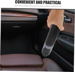 Handstofzuiger - Draagbare Cleaner - Auto Interieur - Hoge Zuigkracht - 27 cm Lengte - Zwart — thumbnail 5