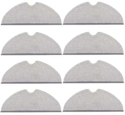 Dweil - 8 Stuks - Dweildoek - Vervangende Onderdelen Voor Dweilen - Vervangende Accessoires Geschikt voor De Xiaomi Roborock S5, S50, S51, S55, S6, S6 Maxv, S5 Max, Q7 Max / Q7 Max+ Veegmachines — thumbnail 1