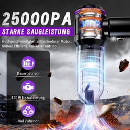 Kruimeldief draadloos - Handstofzuiger - Autostofzuiger - Multifunctioneel — thumbnail 2